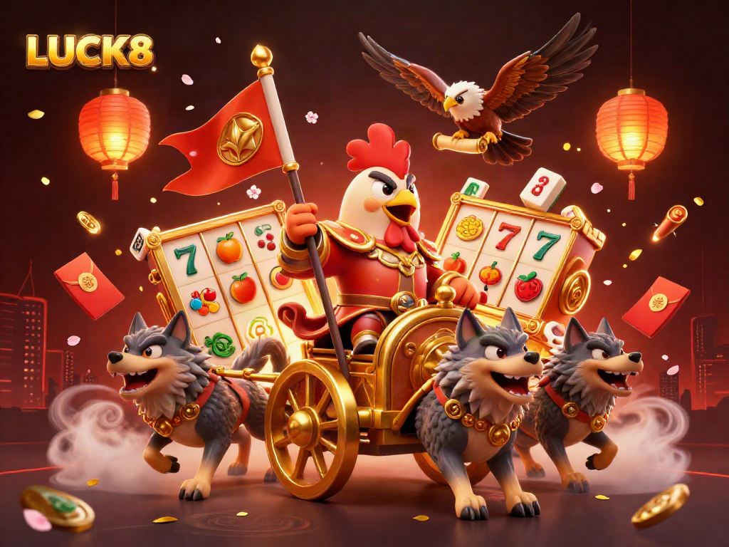 LUCK8 trải nghiệm cá cược hấp dẫn với hình ảnh đổi thưởng cùng chiến mã thần thoại.