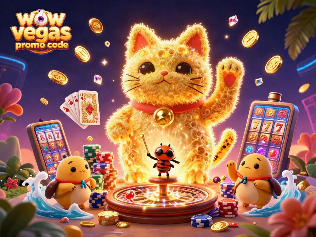 Play with the latest wow vegas promo code and enjoy free coins and exciting game rewards!