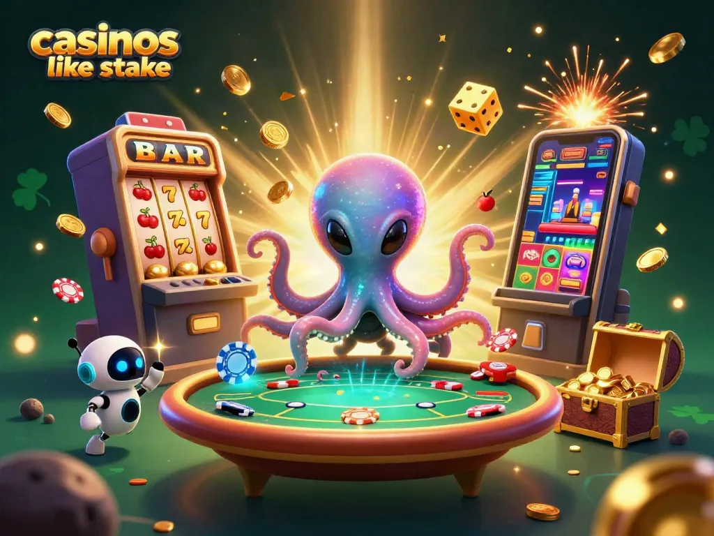 Experience fun with casinos like stake featuring vibrant characters and dynamic gaming elements.