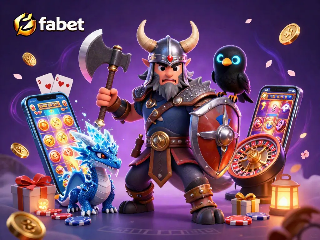 Fabet engages players with thrilling casino adventures, featuring vibrant slot games and dynamic characters.