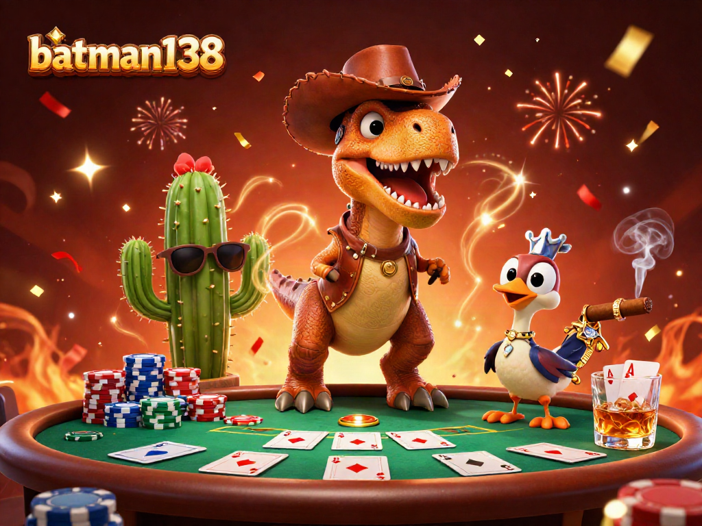 Win exciting games at batman138 with vibrant poker action and colorful characters.