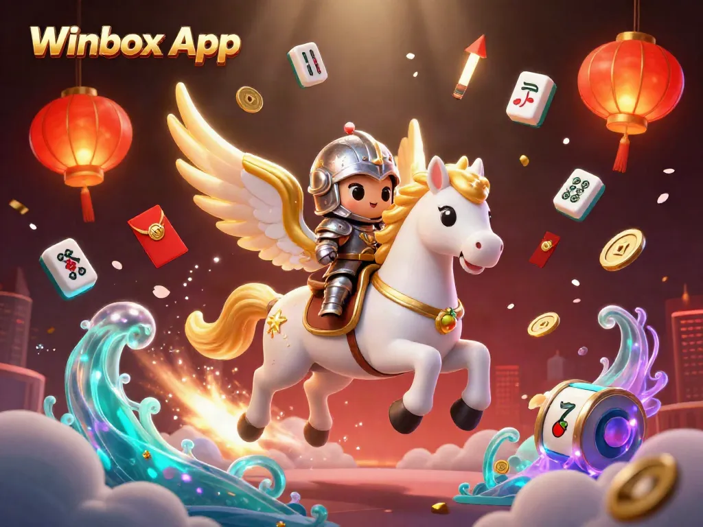 Experience exciting gameplay with the Winbox App, featuring dynamic casino elements and vibrant visuals.