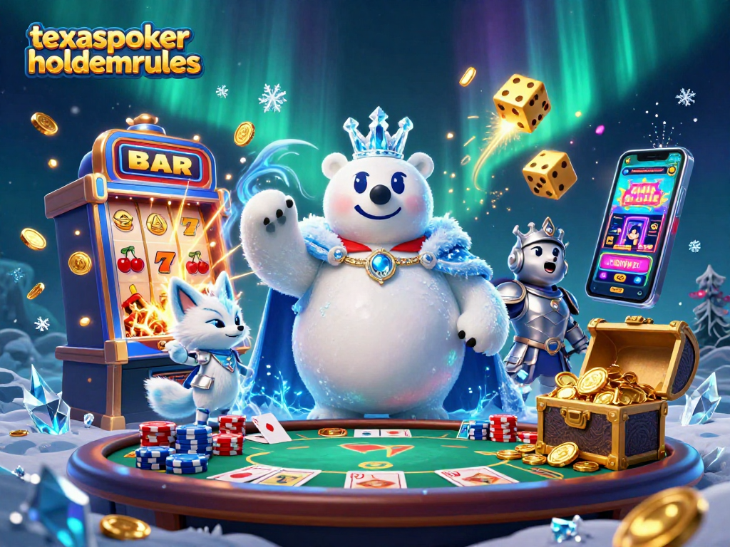 Experience the excitement of texaspokerholdemrules with intense poker action and vibrant casino elements.