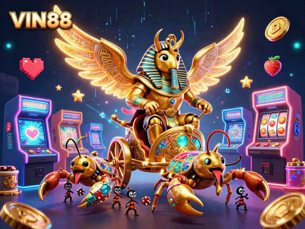 Engage with the thrilling VIN88 online casino experience by exploring dynamic gaming visuals.