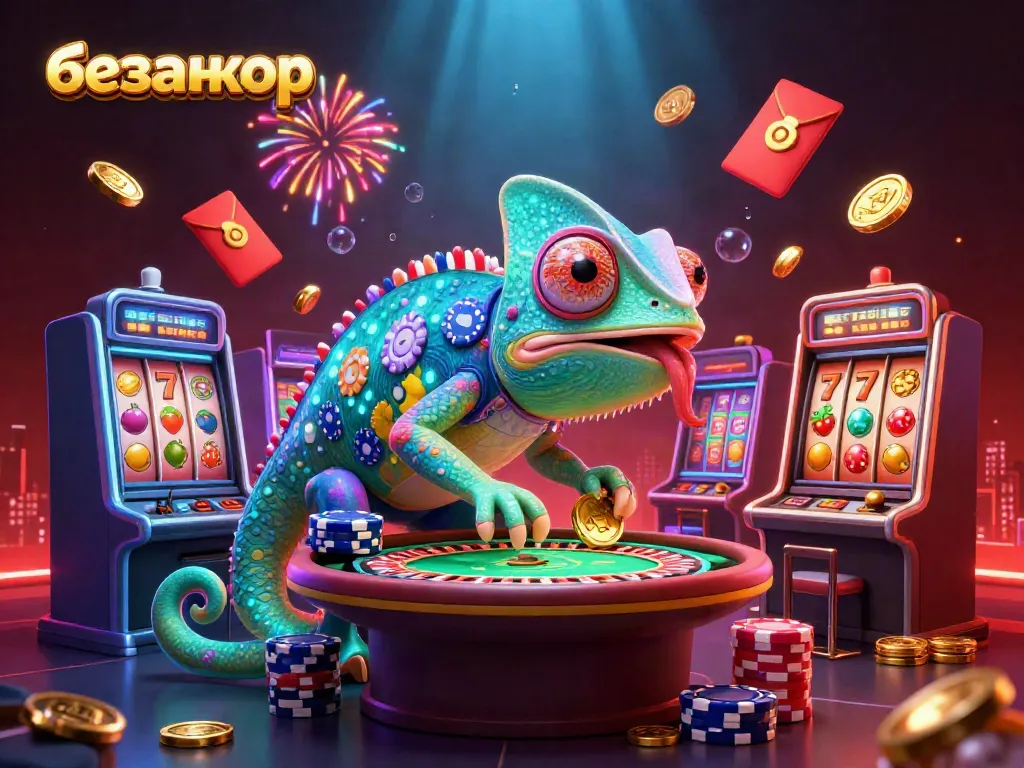 Experience thrilling entertainment at безанкор casino with dynamic colors and vibrant gaming elements.