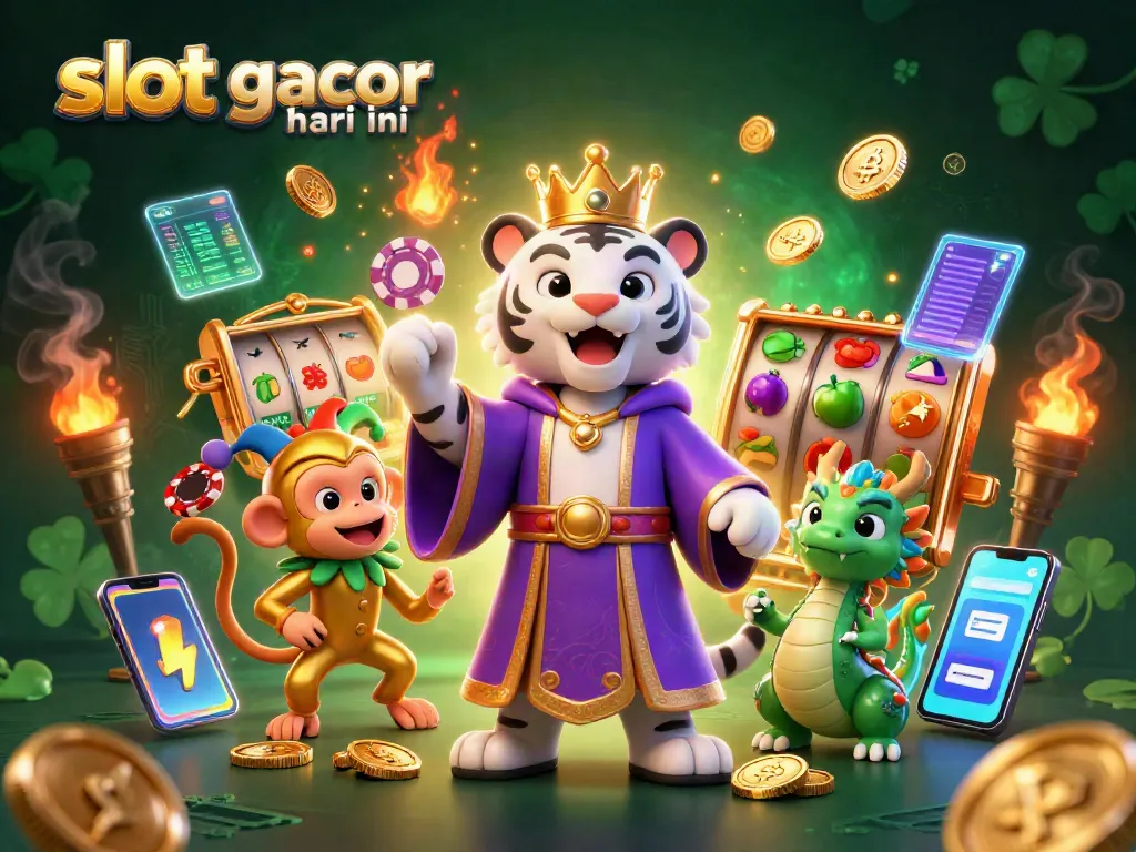 Mainkan slot gacor hari ini dengan kombinasi simbol keberuntungan dan jackpot yang menyenangkan.