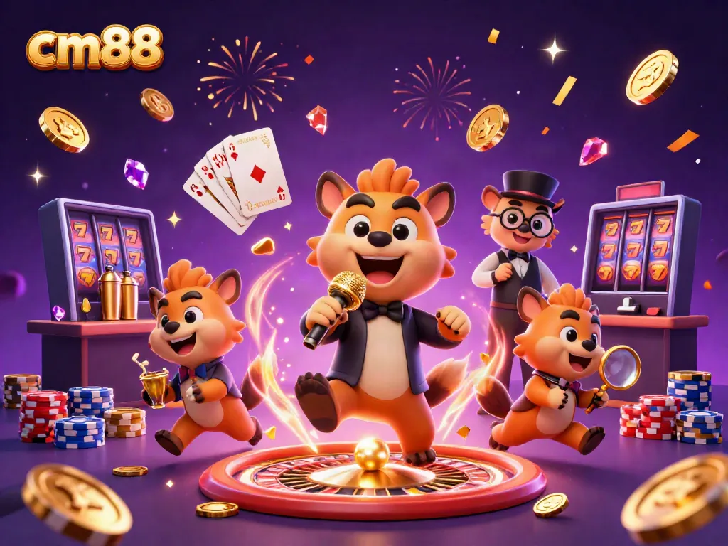 Experience the thrill of cm88 with a lively casino atmosphere featuring hyena bartenders and stand-up comedy.