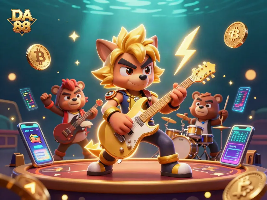 Experience the thrill of DA 88 with dynamic gaming elements and vibrant casino visuals.