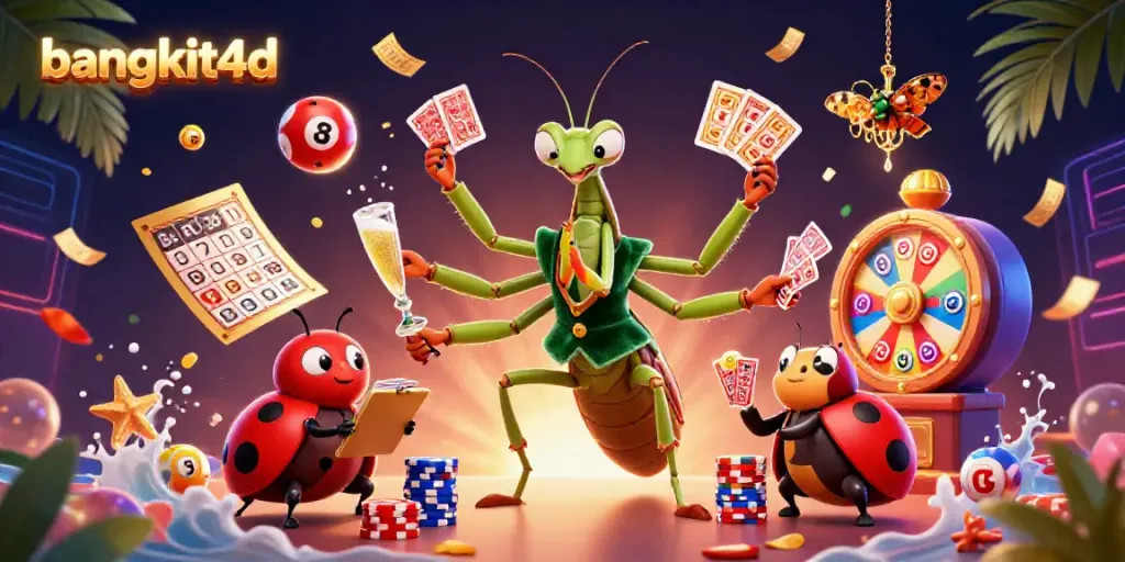 Meriahkan permainan di bangkit4d dengan ilustrasi 3D slot dan lotere yang menakjubkan.