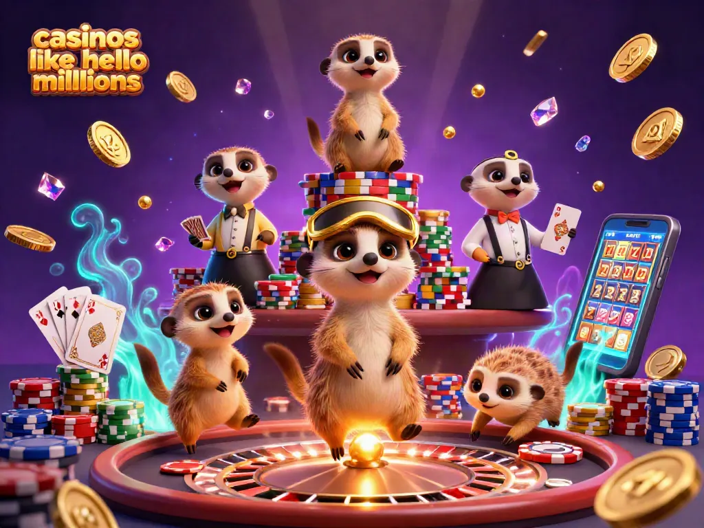 Experience casinos like hello millions with lively meerkat casino operation and dynamic gaming elements.