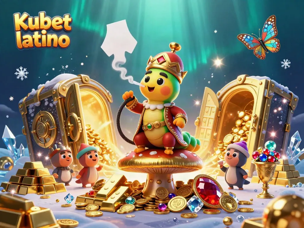 Experience dazzling gaming with Kubet latino in a vibrant casino setting, filled with treasures.